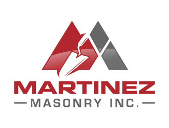 Martinez Masonry Inc. logo design by akilis13