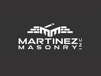 Martinez Masonry Inc. logo design by Suvendu