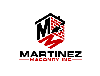 Martinez Masonry Inc. logo design by THOR_