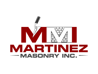 Martinez Masonry Inc. logo design by Art_Chaza