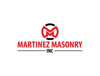 Martinez Masonry Inc. logo design by Rexi_777