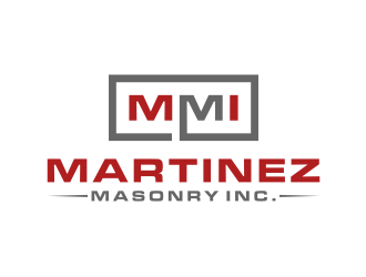 Martinez Masonry Inc. logo design by nurul_rizkon