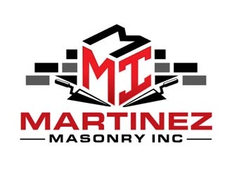 Martinez Masonry Inc. logo design by shere