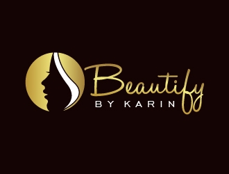Beautify By Karin logo design by shravya