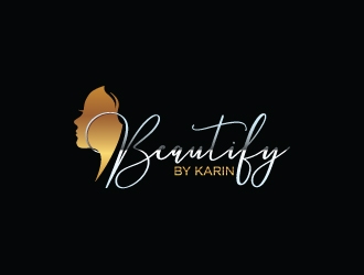 Beautify By Karin logo design by uttam