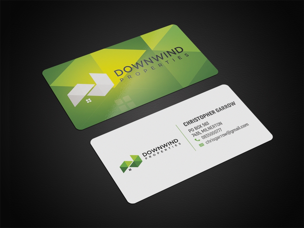 Downwind Properties logo design by aamir
