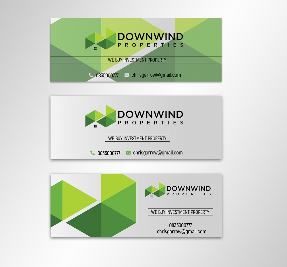 Downwind Properties logo design by aamir
