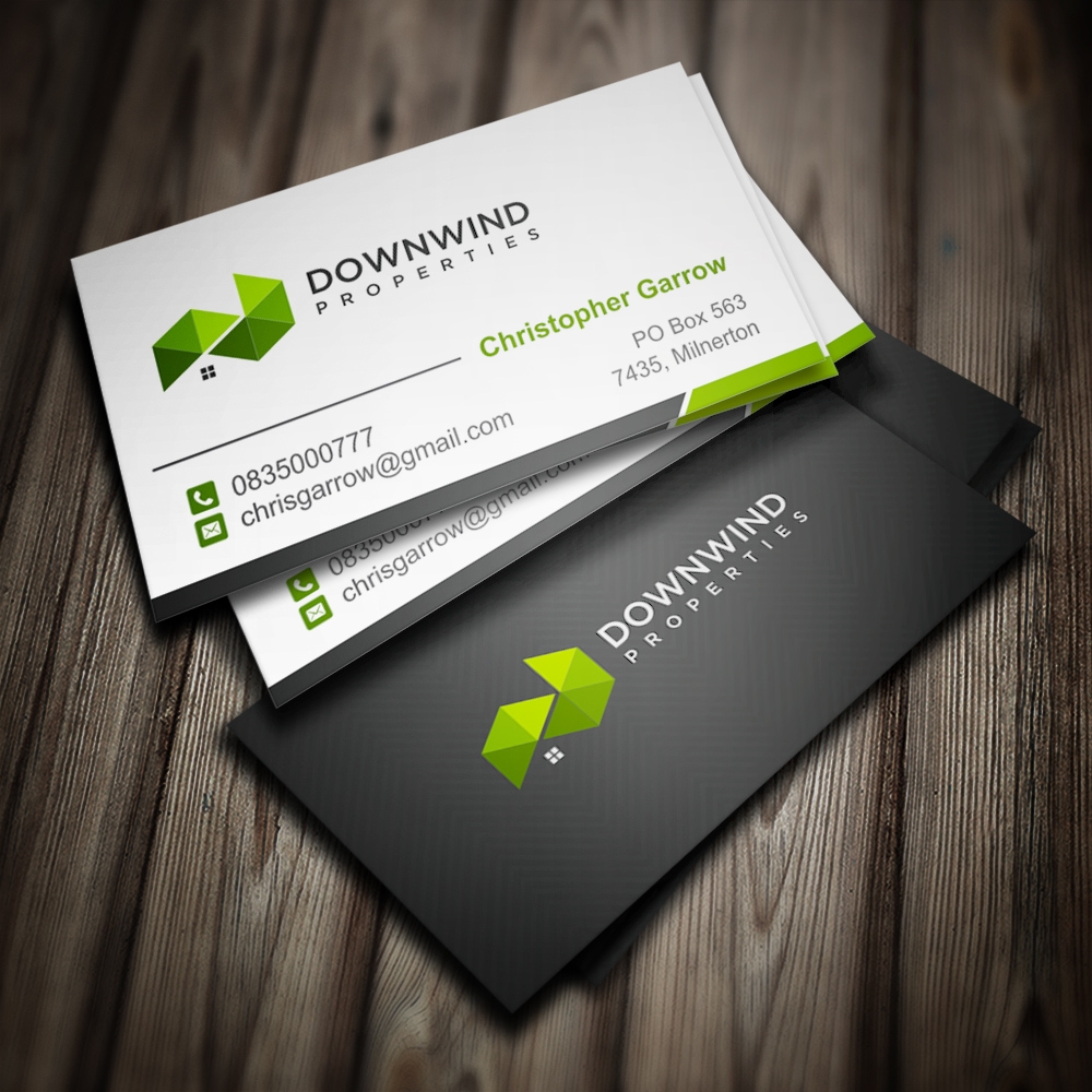 Downwind Properties logo design by Kindo