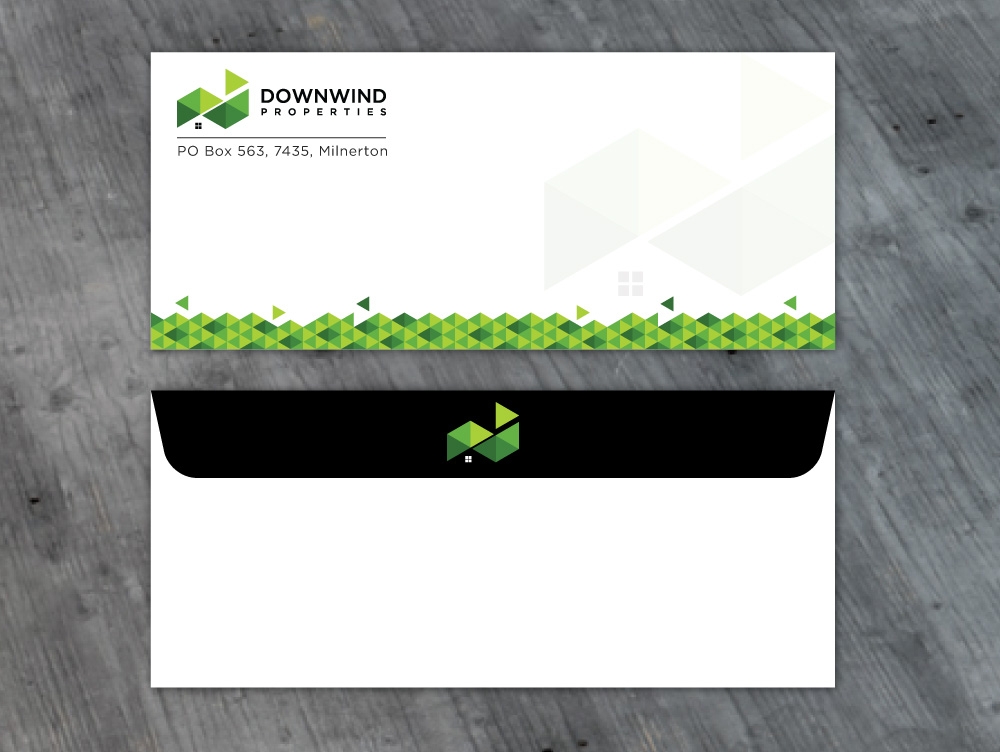 Downwind Properties logo design by suraj_greenweb