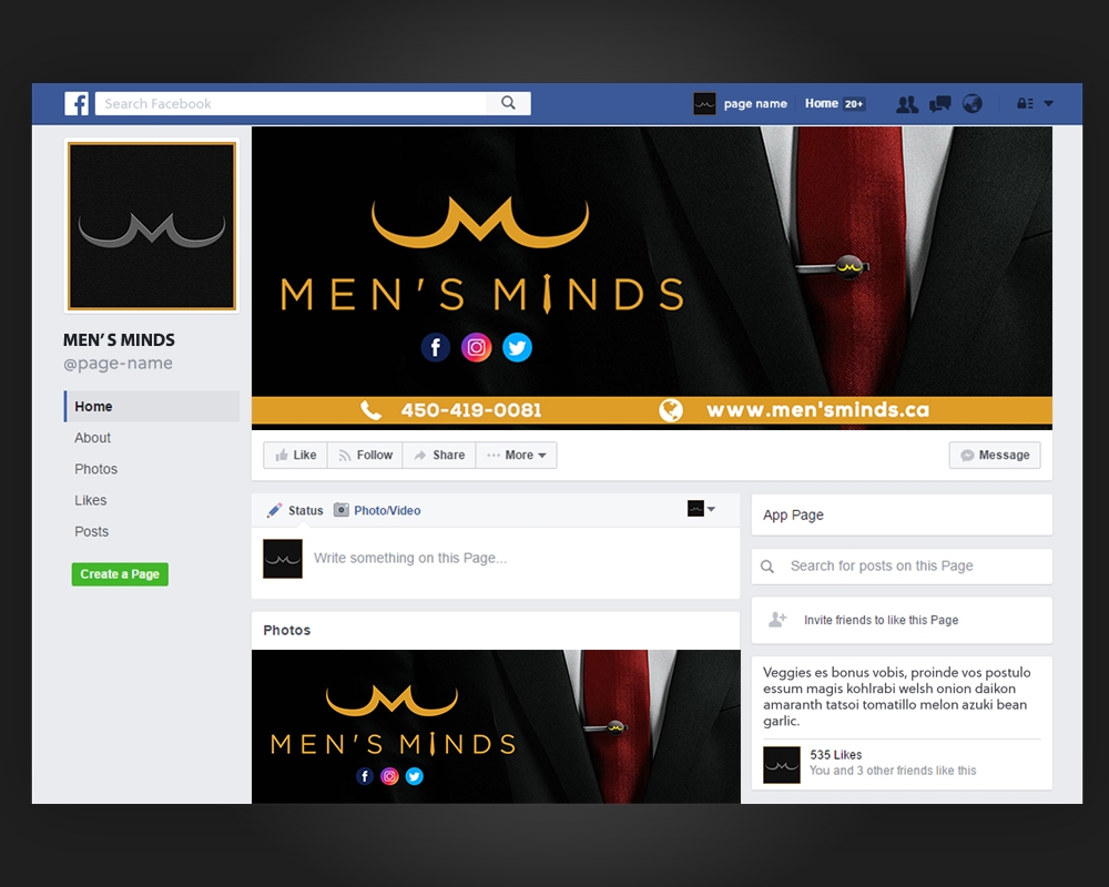 Mens Mind logo design by MastersDesigns