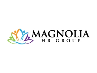 Magnolia HR Group logo design by jaize