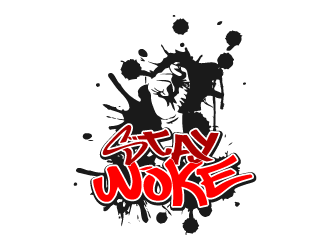 Stay Woke logo design by fastsev