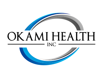 OKAMI HEALTH INC logo design by done