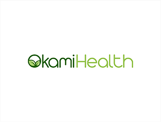 OKAMI HEALTH INC logo design by hole