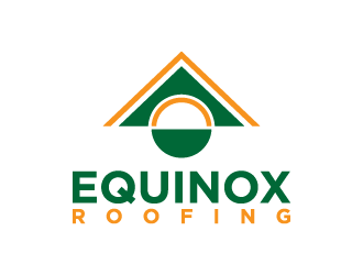 Equinox Roofing logo design by denfransko
