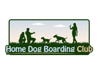 Home Dog Boarding Club logo design by JJlcool
