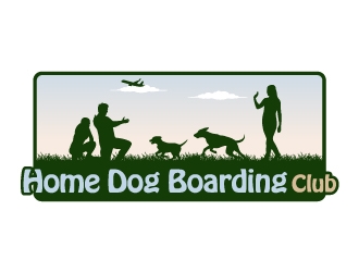 Home Dog Boarding Club logo design by JJlcool
