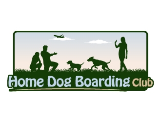 Home Dog Boarding Club logo design by JJlcool