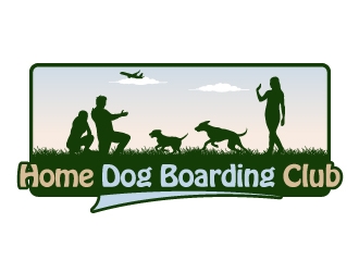 Home Dog Boarding Club logo design by JJlcool