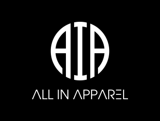 All In Apparel logo design by Eliben