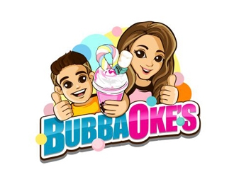  BubbaOke’s logo design by veron