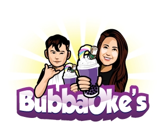  BubbaOke’s logo design by fries