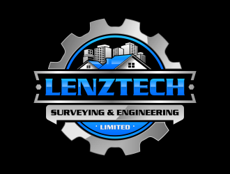 Lenztech Surveying and Engineering Limited logo design by mocha