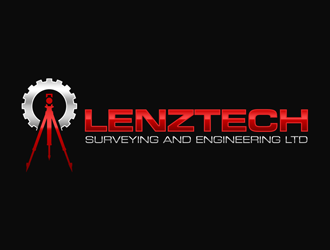 Lenztech Surveying and Engineering Limited logo design by kunejo