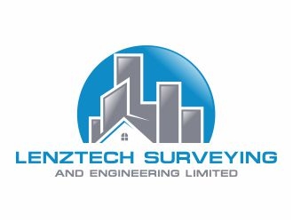 Lenztech Surveying and Engineering Limited logo design by 48art