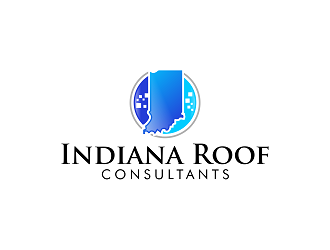 Indiana Roof Consultants logo design by Republik