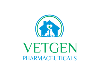 VetGenPharmaceuticals logo design by cahyobragas