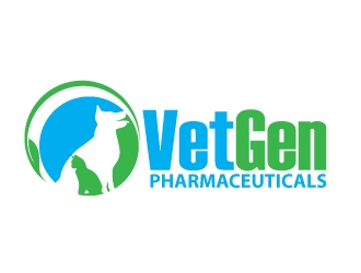 VetGenPharmaceuticals logo design by uttam