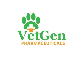 VetGenPharmaceuticals logo design by uttam