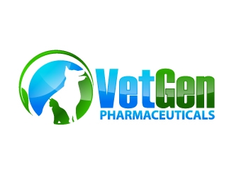 VetGenPharmaceuticals logo design by uttam