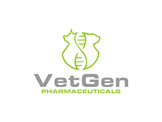 VetGenPharmaceuticals logo design by Republik