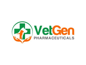 VetGenPharmaceuticals logo design by J0s3Ph