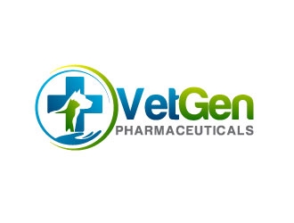 VetGenPharmaceuticals logo design by J0s3Ph