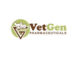 VetGenPharmaceuticals logo design by zenith
