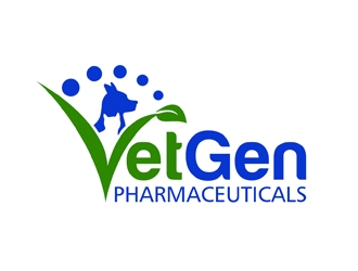 VetGenPharmaceuticals logo design by ingepro