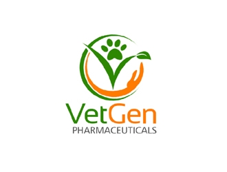 VetGenPharmaceuticals logo design by ingepro