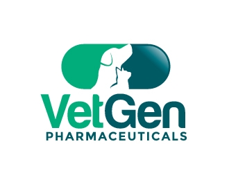 VetGenPharmaceuticals logo design by moomoo