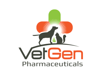 VetGenPharmaceuticals logo design by vinve