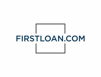 FirstLoan.com logo design by Lafayate