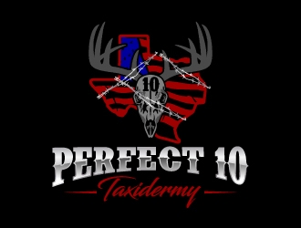 Perfect 10 Taxidermy logo design by jaize