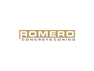 Romero concrete coring logo design by bricton