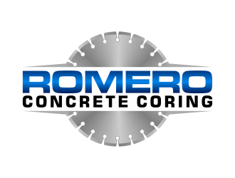 Romero concrete coring logo design by pakNton