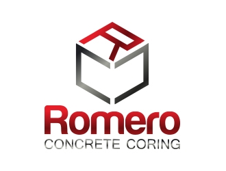Romero concrete coring logo design by sarfaraz