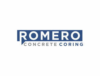 Romero concrete coring logo design by haidar