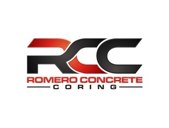 Romero concrete coring logo design by agil