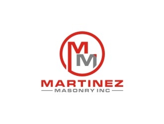 Martinez Masonry Inc. logo design by bricton